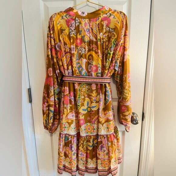 ANTONIO MELANI Brynn Cotton Voile Long Sleeve Dress - Picture 11 of 12